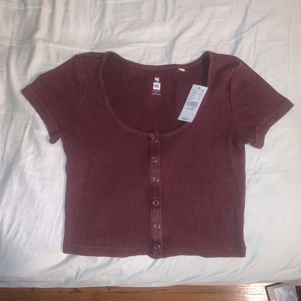 Pacsun button top